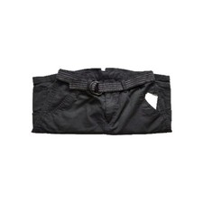 Ring Of Fire Belted Shorts Boys Size 14 Charcoal Cargo Pants