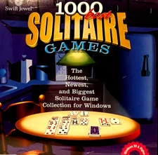 1000 Best Solitaire Games CD-ROM PC Game ©1999 Windows 95+ #25
