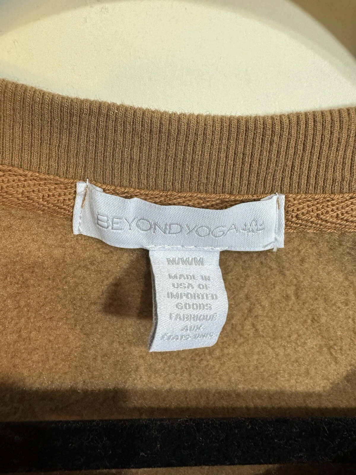 beyond-yoga on the go toffee sweatsuit athleisure pants