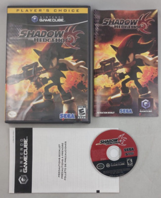 Shadow the Hedgehog - Player's Choice (Nintendo GameCube, 2005) Complete  Tested