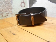 Gap Black Leather Belt Women's Size S