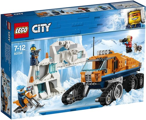 Lego City Town 60194 ARCTIC SCOUT TRUCK Polar Bear Ice Bike Tracked Vehicle New - Picture 1 of 3