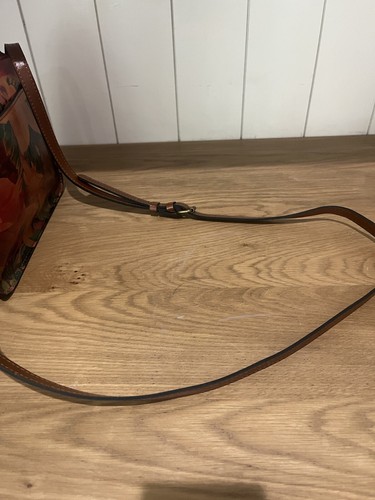 Patricia Nash Nerina Leder Poppy Tote Schultertasche Frühling Multi Blumenmuster - Bild 5 von 18