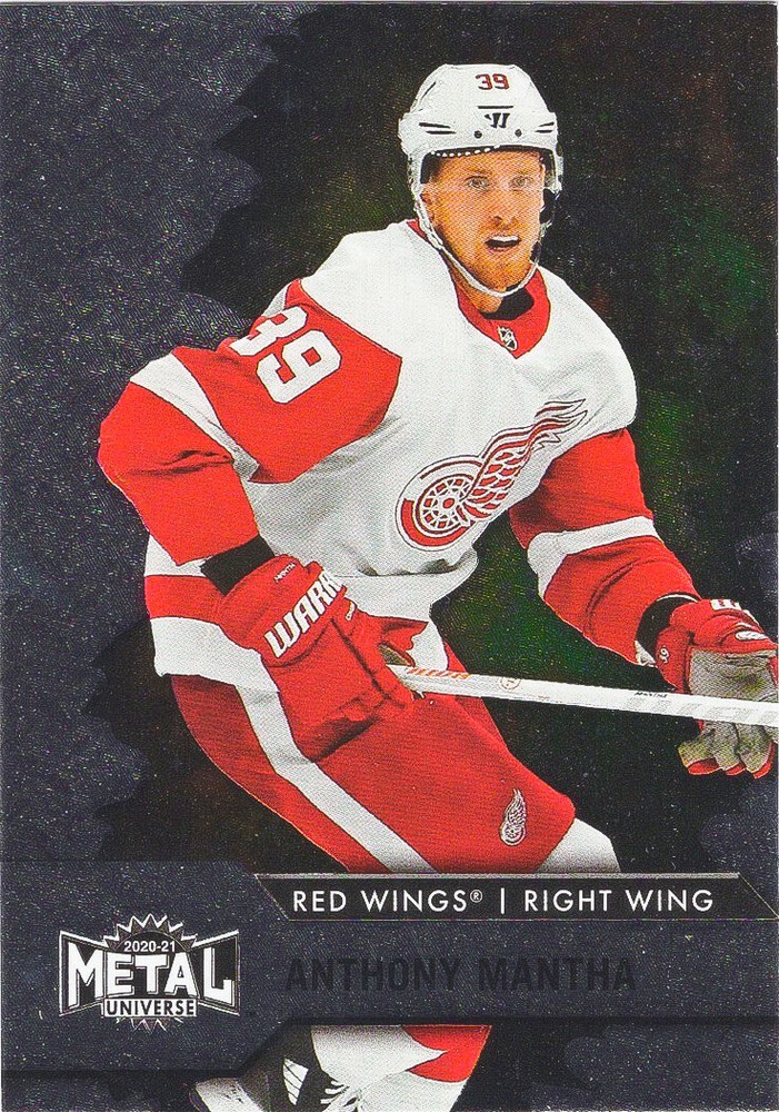 Anthony Mantha 2020-21 Skybox Metal Universe Hockey Card #76 Detroit Red Wings
