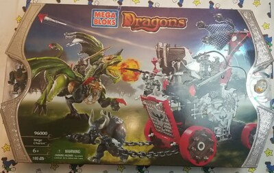 Mega Bloks 96000 Dragons Siege Chariot 