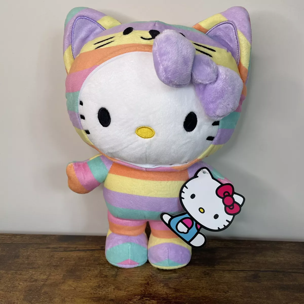 Hello Kitty Rainbow 9.5 inch Plush