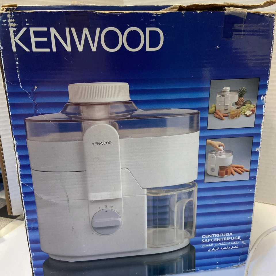 Excelente estado vintage Extrator de suco centrífugo Kenwood JE500 - Imagem 4 de 4