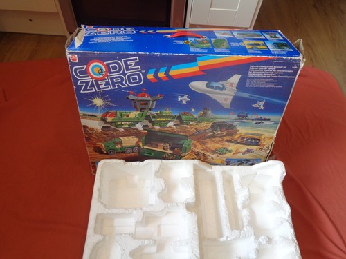 Code Zero Hour Bluebird / Mattel 1989 Supreme Headquarters Super Monorail Boxed - Picture 2 of 20