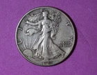 1943- Walking Liberty Half Dollar #P33130
