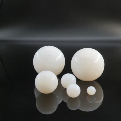 Massive Silikon Ball Hüpfkugeln weiß Silica Gel Kugeln 2 mm bis 70 mm Durchmesser - Bild 1 von 4