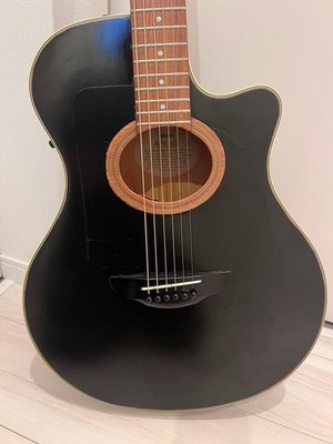 Yamaha APX-6S E-Akustikgitarre Klassiker 80er Jahre Modell schwarz aus Japan