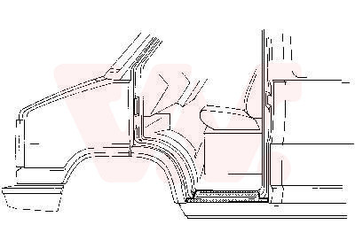 Seitenschweller Links FüR Fiat Ducato Pritsche/Fahrgestell 290 280 290_ Peugeot-image
