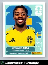 2026 Panini FIFA World Cup ANTHONY ELANGA #SWE 18 NM