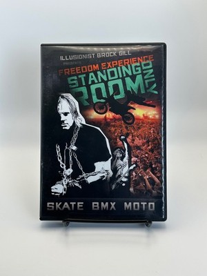 Freedom Experience Standing Room Only Skate BMX Moto DVD Illusionist Brock Gill
