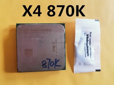   Athlon X4 870K 3.9GHz Quad-Core AD870KXBI44JC Socket FM2+ CPU Processor #am