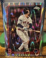 2025 Topps Chrome - Triston Casas #192 RayWave Refractor