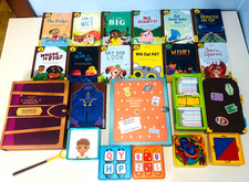 Osmo Reading Adventure Lot STEM Books Math Series Wands Learning Games Kit
