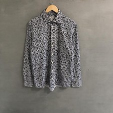Men Eton shirt multicolor cotton 40/L/48