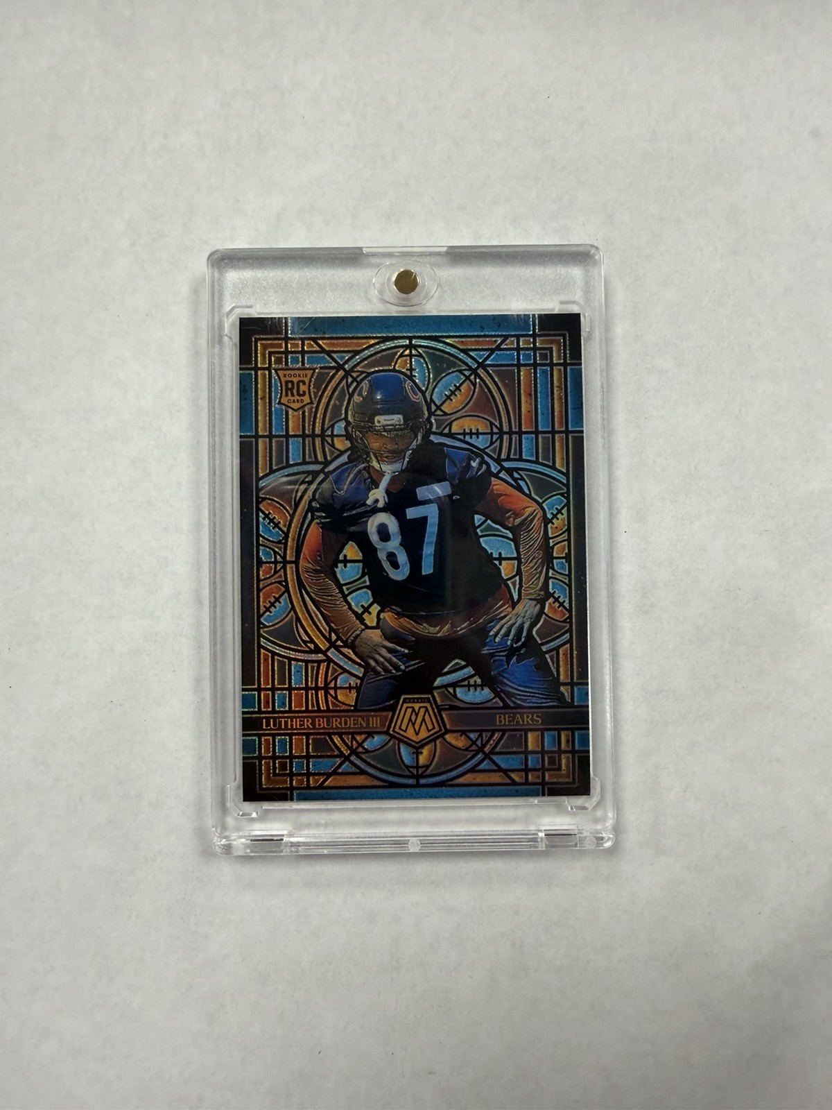 2025 Panini Mosaic Stained Glass- Rookie Luther Burden III #4