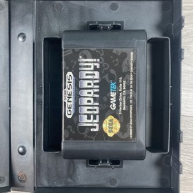 Jeopardy (Sega Genesis, 1992) CIB Complete w/Manual! 