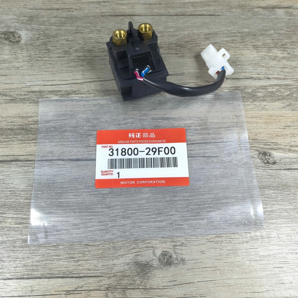 Interruptor de relé solenoide de arranque OEM para Suzuki DRZ400 DRZ400S DRZ400SM 31800-29F00 Foto 3 de 3