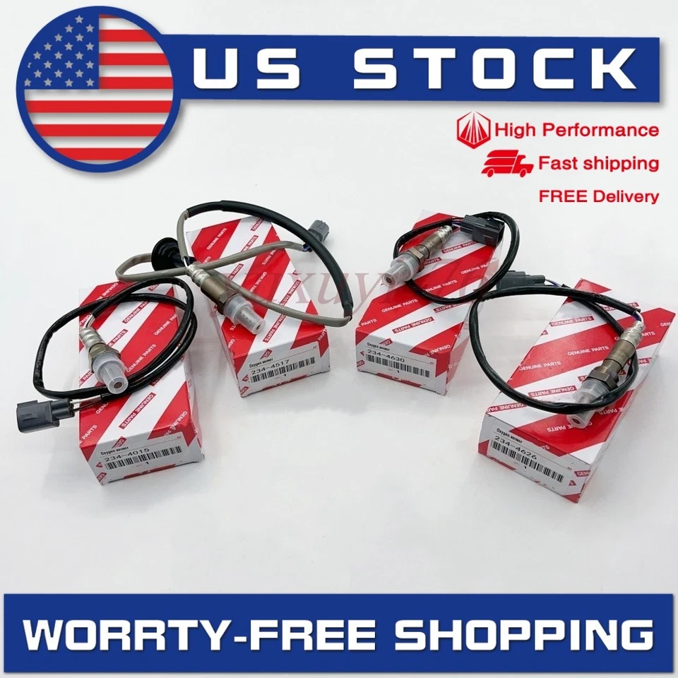 OEM 4pcs For 2001-2005 Lexus IS300 3.0L Upstream&Downstream Oxygen O2 Sensor Foto 2 de 4