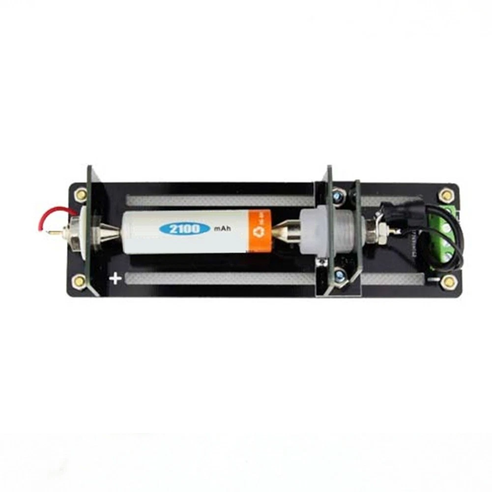 10A 4-Wire Battery Tests Stand Stand Cell Holder Current Voltage Meter7093