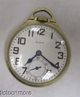 ANTIQUE ELGIN BW RAYMOND RAILROAD GRADE 478 MODEL 15 21j 16s POCKET WATCH 1928