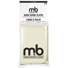 Moneysworth  Best Shoe Shine Cloth - Soft Microfiber 18.5" x 17" 