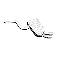 ERNST Endschalldämpfer für VW TIGUAN 5N AUDI Q3 8U 2.0 TSI/TFSI 4motion/quattro