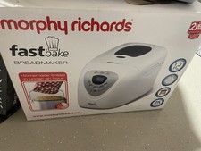 Morphy Richard&rsquo;s Fast Bake Breadmaker 48281 Good Condition bread maker