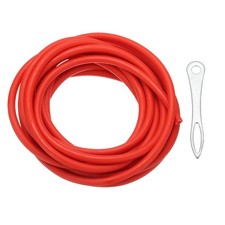 Latex Rubber Tubing, 3/16" 4mm ID 5/16" 8mm OD, Red 4080