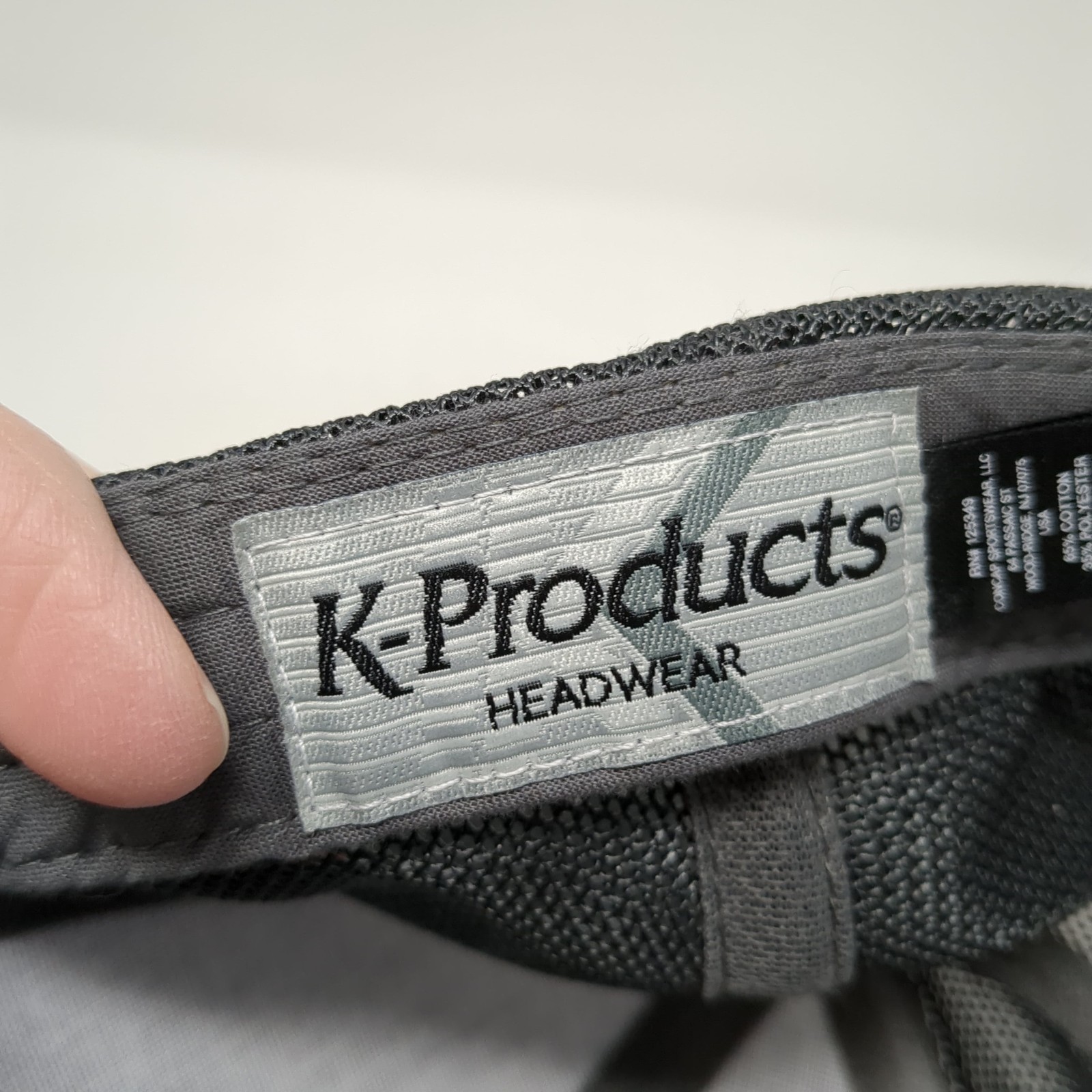 Case Construction Strapback Trucker Hat Black One… - image 9