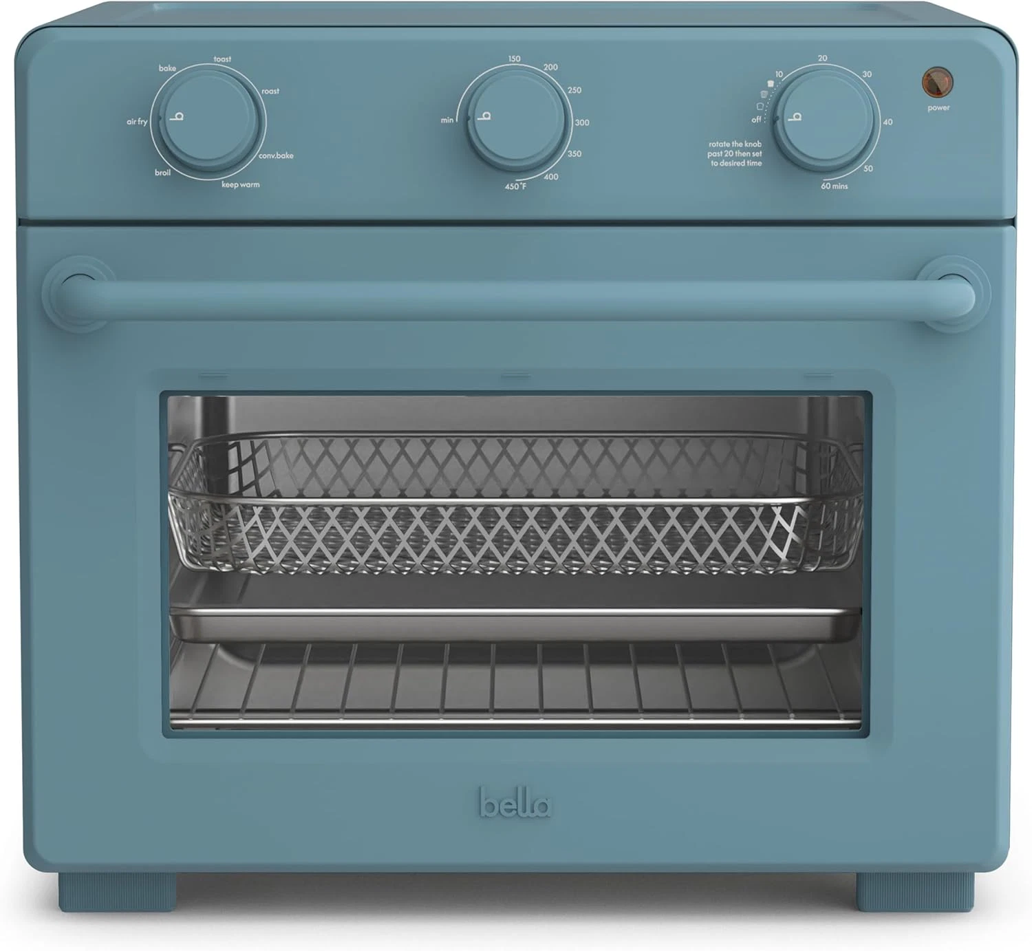 Air Fry Toaster Oven 1700W 7 Presets Dishwasher-Safe Trays Surf