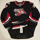 Game Worn Mark Mitera Iowa Chops 2008-09 AHL Hockey Jersey Used Black 58