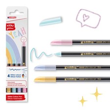 edding 1200 Glitter Colour Pen  - Set of 4 1 ...