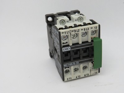 IMO MC14N-S-10-110 Contactor 110V 50Hz 110-120V 60Hz 14A 400VAC 1NO 3P USED