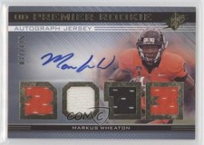 2013 Spx Ud Premier Jersey 37125 Markus Wheaton 20 Rookie Auto Rc Uk2