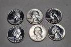 (6) (1962 Quarters )   Gem Cameo Proof Washington Quarter  (Q151)
