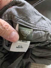 Vintage pants Eddie Bauer tan cargo size 10 New without tags
