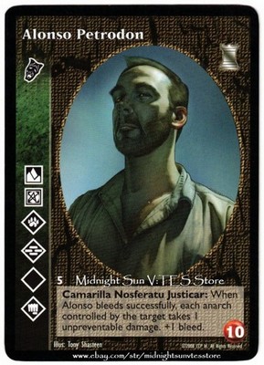 Alonso Petrodon Nosferatu Keepers of Tradition V:TES VTES Vampire CCG