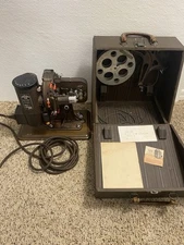 1936 Victor 16mm Cine Film Projector Model 11 Vintage Works Motor & Lamp