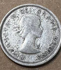 1953 Canadian 80% Silver Quarter Lot 554