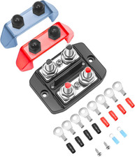 Recoil DS21-516 2 x 5/16” Studs 1 x #8 Screw Terminals Power Distribution Block