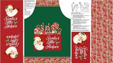 Peppermint Candy-Child's Apron Panel-Northcott Fabrics