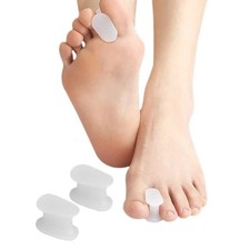 4Pair Silicone Soft Gel Toe Separator Bunion Toes Spacer Orthotics Pain Relief