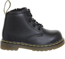 Dr. Martens 1460 8-Eye Leather Boot 8 Toddler, Black Softy T