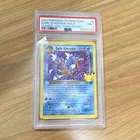Pokemon TCG PSA 9 Dark Gyarados Celebrations Classic Collection Holo 8/82 2021