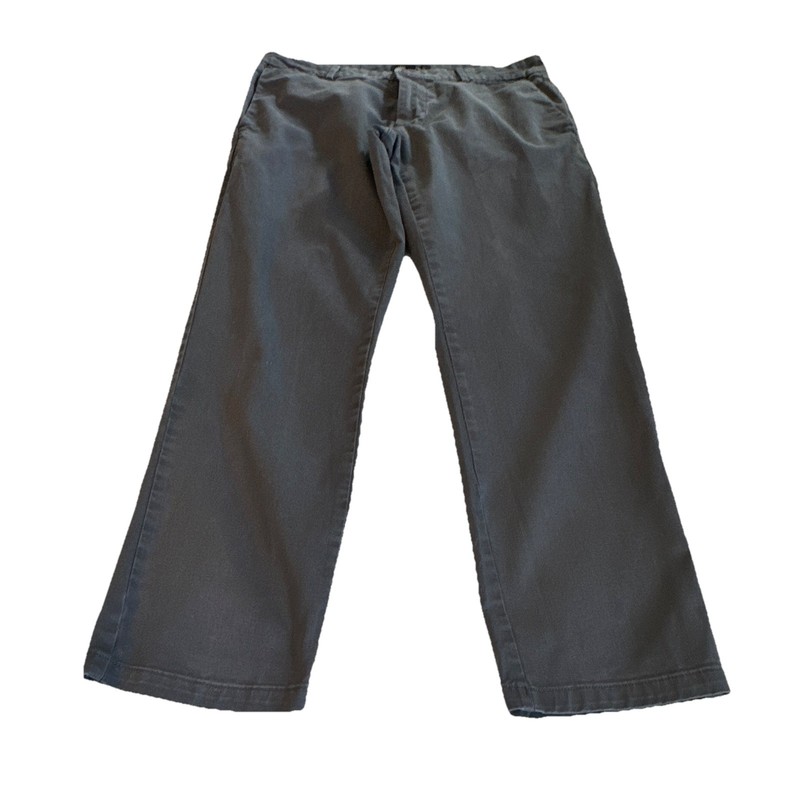 Banana Republic Men's Gray Chino Pants 30Wx 29L Cotton Twill Straight