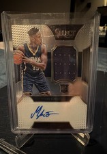 2015-16 Panini Select - Rookie Autograph Materials Myles Turner #RA-MTR /125